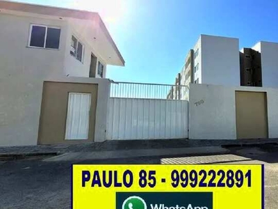 Alugo Apartamento Novo 03 Quartos, 02 Banheiros , Lazer e Varanda no Bairro Maraponga !