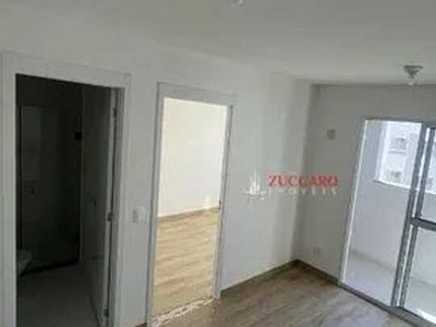 Apartamento com 1 dormitório para alugar, 27 m² por R$ 1.472,00/mês - Vila Itapegica - Gua