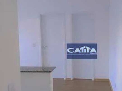 Apartamento com 1 dormitório para alugar, 37 m² por R$ 1.874,37/mês - Tatuapé - São Paulo