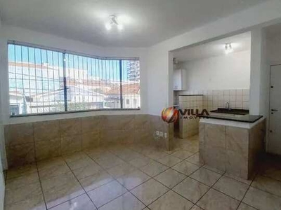 Apartamento com 1 dormitório para alugar, 70 m² por R$ 1.104,00/mês - Centro - Americana/S