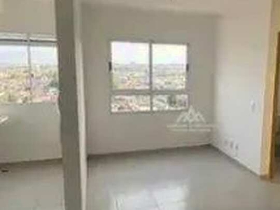 Apartamento com 2 dormitórios para alugar, 49 m² por R$ 1.420,00/mês - Ipiranga - Ribeirão