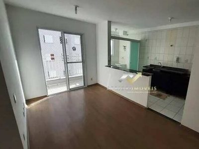 Apartamento com 2 dormitórios para alugar, 61 m² por R$ 1.643,00/mês - Jardim Santo André