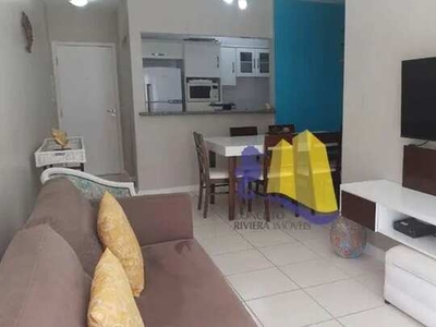 Apartamento com 2 dormitórios para alugar, 72 m² por R$ 1.200,00/dia - Riviera Módulo 06