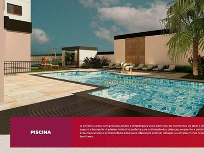 Apartamento com 2 Quartos à venda, 65m² - Condominio Residencial Colinas do Paratehy