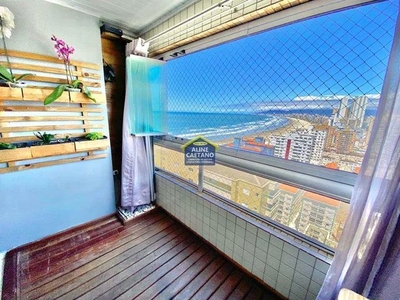 Apartamento com 3 dorms, Canto do Forte, Praia Grande - R$ 954 mil, Cod: ACT1711