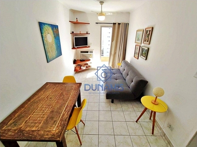 Apartamento em Barra Funda, Guarujá/SP de 45m² 1 quartos à venda por R$ 384.000,00