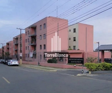 Apartamento em Colônia Dona Luíza, Ponta Grossa/PR de 55m² 2 quartos à venda por R$ 154.000,00