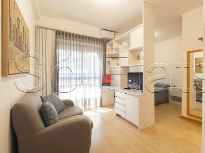 Apartamento em Jardim Paulista, São Paulo/SP de 30m² 1 quartos para locação R$ 2.300,00/mes