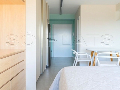 Apartamento em Pinheiros, São Paulo/SP de 27m² 1 quartos para locação R$ 2.200,00/mes