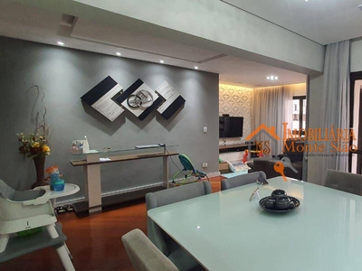 Apartamento em Vila Galvão, Guarulhos/SP de 144m² 3 quartos à venda por R$ 638.000,00