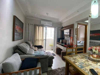 Apartamento em Vila Guilhermina, Praia Grande/SP de 64m² 2 quartos à venda por R$ 344.000,00