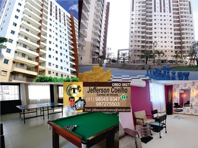 Apartamento para venda com 88 metros quadrados com 3 quartos em Marambaia - Belém - PA