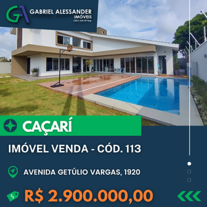 Casa em Canarinho, Boa Vista/RR de 415m² 3 quartos à venda por R$ 2.899.000,00