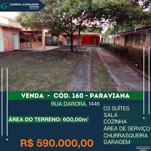 Casa em Paraviana, Boa Vista/RR de 10m² 3 quartos à venda por R$ 589.000,00