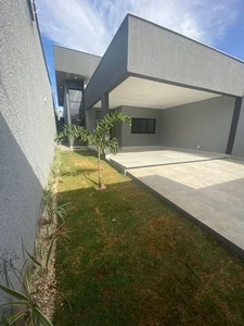 CASA NOVA ALTO PADRÃO 3 SUITES PLENAS VARANDA GOURMET PORCELANATO ILUMINAÇÃO LED PISCINA A