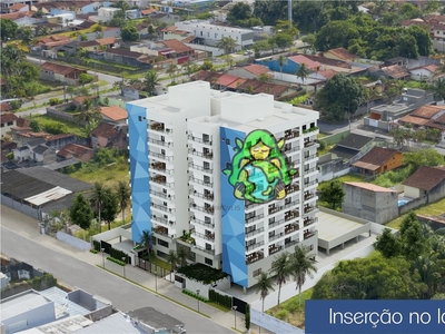 Flat em Praia das Palmeiras, Caraguatatuba/SP de 38m² 1 quartos à venda por R$ 297.807,00