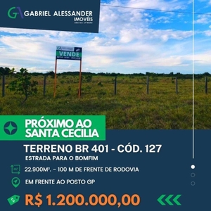 Terreno em Santa Cecília, Cantá/RR de 10m² à venda por R$ 1.198.000,00