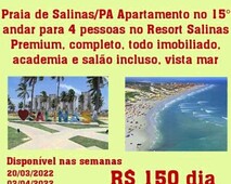 Alugo temporada resort Salinas Premium