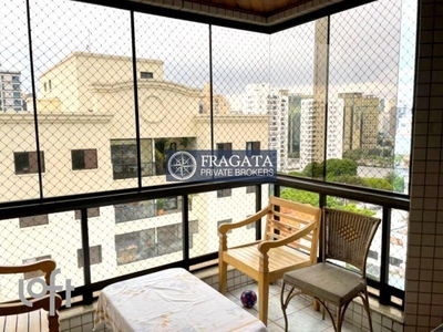 Apartamento à venda em Moema Pássaros com 200 m², 4 quartos, 2 suítes, 4 vagas