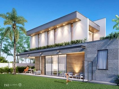 Casa de Condomínio com 3 Quartos à venda, 160m² - Ponta Negra