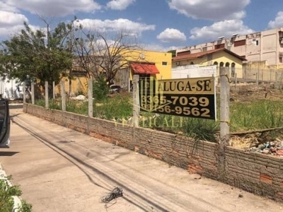 Terreno na av. agrícola paes de barros para locação