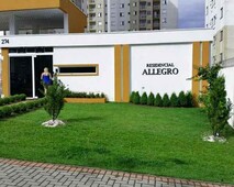 Apto Condomínio Club no Pinheirinho com 48 m2, 02 quartos, 01 vaga garagem