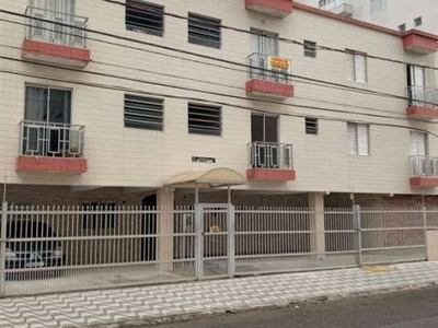 Apartamento à venda ou locação com 1 dormitório na Vila Caiçara em Praia Grande SP.