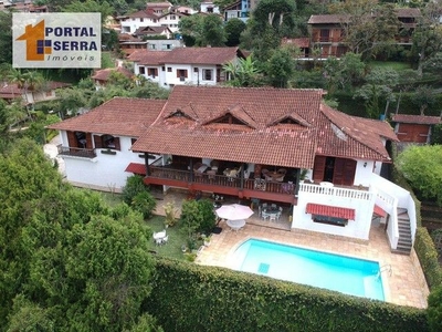 Casa com 5 quartos à venda, 615 m² por R$ 1.790.000 - Bom Retiro - Teresópolis/RJ