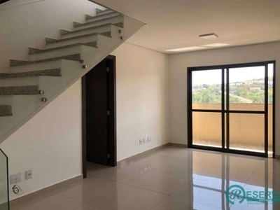 Cobertura com 3 dormitórios para alugar, 200 m² por R$ 4.200,00/mês - Centro - Lagoa Santa/MG