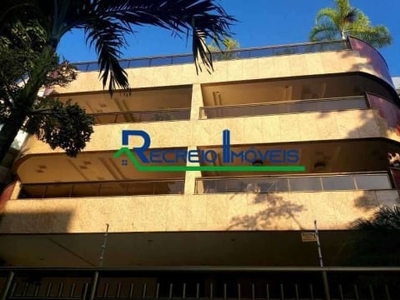 Cobertura com 3 quartos à venda na rua professor taciel cylleno, recreio dos bandeirantes, rio de janeiro, 260 m2 por r$ 1.290.000