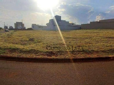 Terreno à venda, 718 m² por r$ 700.000,00 - condomínio manacás - jaú/sp