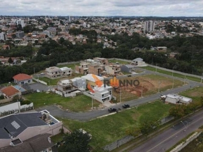 Terreno em condomínio à venda, 370 m² no bairro jardim das américas - campo largo/pr