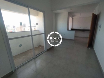 Apartamento à venda 2 dormitórios com suíte no bairro do campo grande em santos