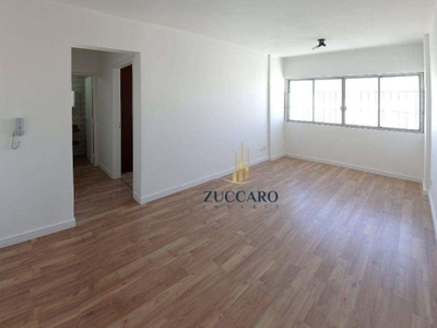 Apartamento com 1 dormitório para alugar, 60 m² por r$ 1.650,00/mês - centro - guarulhos/sp