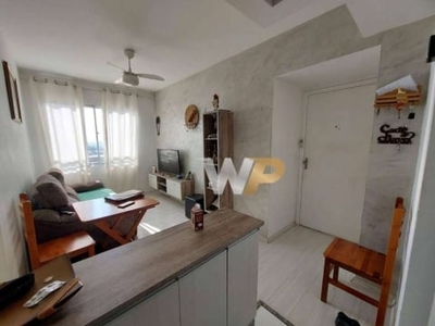 Apartamento com 2 dormitórios, 44 m² - venda por r$ 255.000,00 ou aluguel por r$ 1.876,89/mês - canhema - diadema/sp