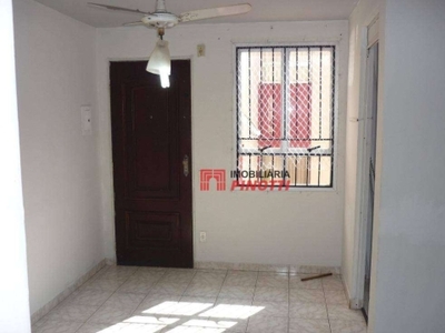 Apartamento com 2 dormitórios, 45 m² - venda por r$ 206.000,00 ou aluguel por r$ 1.510,00/mês - jardim irajá - são bernardo do campo/sp