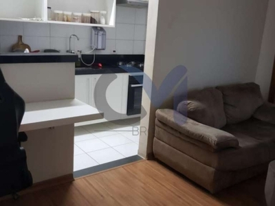 Apartamento para venda em itu, condomínio residencial recanto dos pássaros, 2 dormitórios, 1 banheiro, 1 vaga