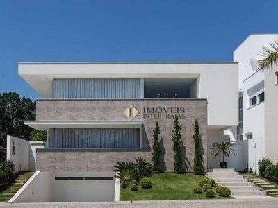 Casa à venda, 485 m² por r$ 7.500.000,00 - jurerê - florianópolis/sc
