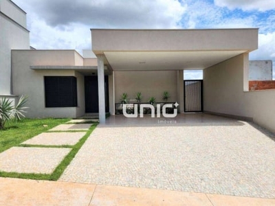 Casa com 3 dorm. (1 suíte) à venda, 160 m² por r$ 1.100.000 - soleil - piracicaba/sp