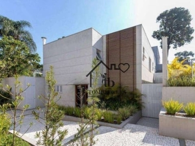 Casa com 3 dormitórios, 600 m² - venda por r$ 7.200.000,00 ou aluguel por r$ 47.729,17/mês - chácara santo antônio - são paulo/sp