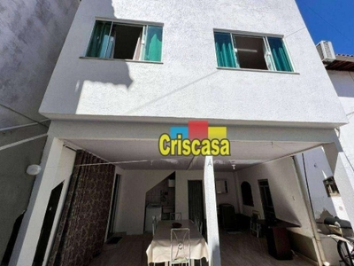 Casa com 4 dormitórios à venda, 200 m² por r$ 350.000,00 - são cristóvão - cabo frio/rj