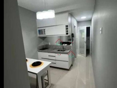 Flat com 1 dormitório para alugar, 27 m² por r$ 2.900/mês - recanto verde - cotia/sp