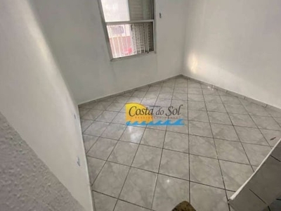 Kitnet com 1 dormitório à venda, 22 m² por r$ 125.000,00 - ocian - praia grande/sp