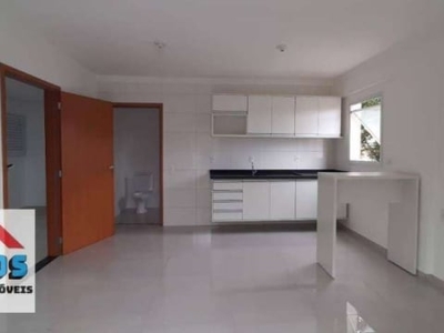 Kitnet com 1 dormitório para alugar, 26 m² por r$ 1.900,02/mês - macuco - santos/sp