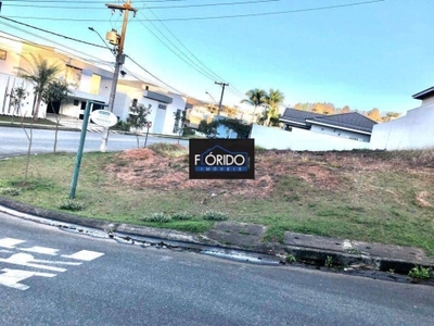 Terreno em condomínio para venda em atibaia, condominio figueira garden