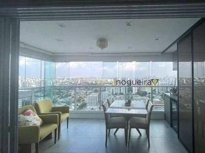 Apartamento com 1 dormitório para alugar, 59 m² por R$ 5.800,00/mês - Brooklin - São Paulo