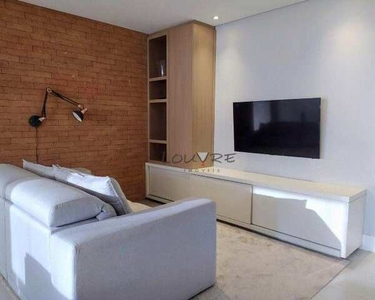Apartamento com 2 dormitórios para alugar, 68 m² por R$ 5.500,00/mês - Brooklin - São Paul