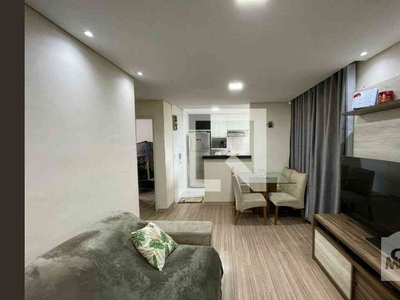 Apartamento com 2 quartos à venda no bairro Alípio de Melo, 50m²