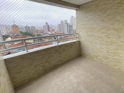 Apartamento com 3 dormitórios para alugar, 95 m² por R$ 5.200 - Pompeia - Santos/SP
