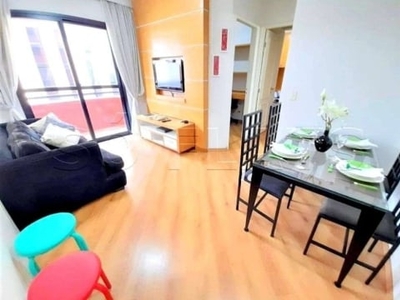 Flat entre a av. berrini e marg pinheiros, com 02 dorms e cozinha completa sem burocracia p/ alugar.